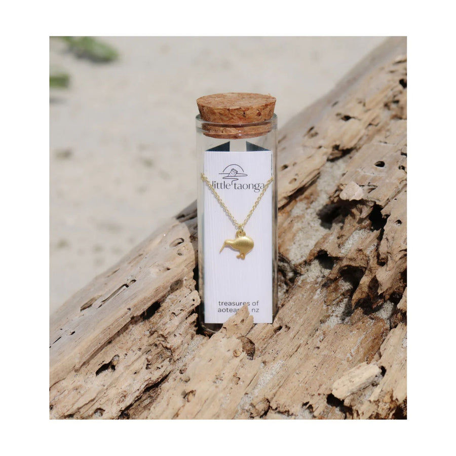 Kiwi Necklace - Gold