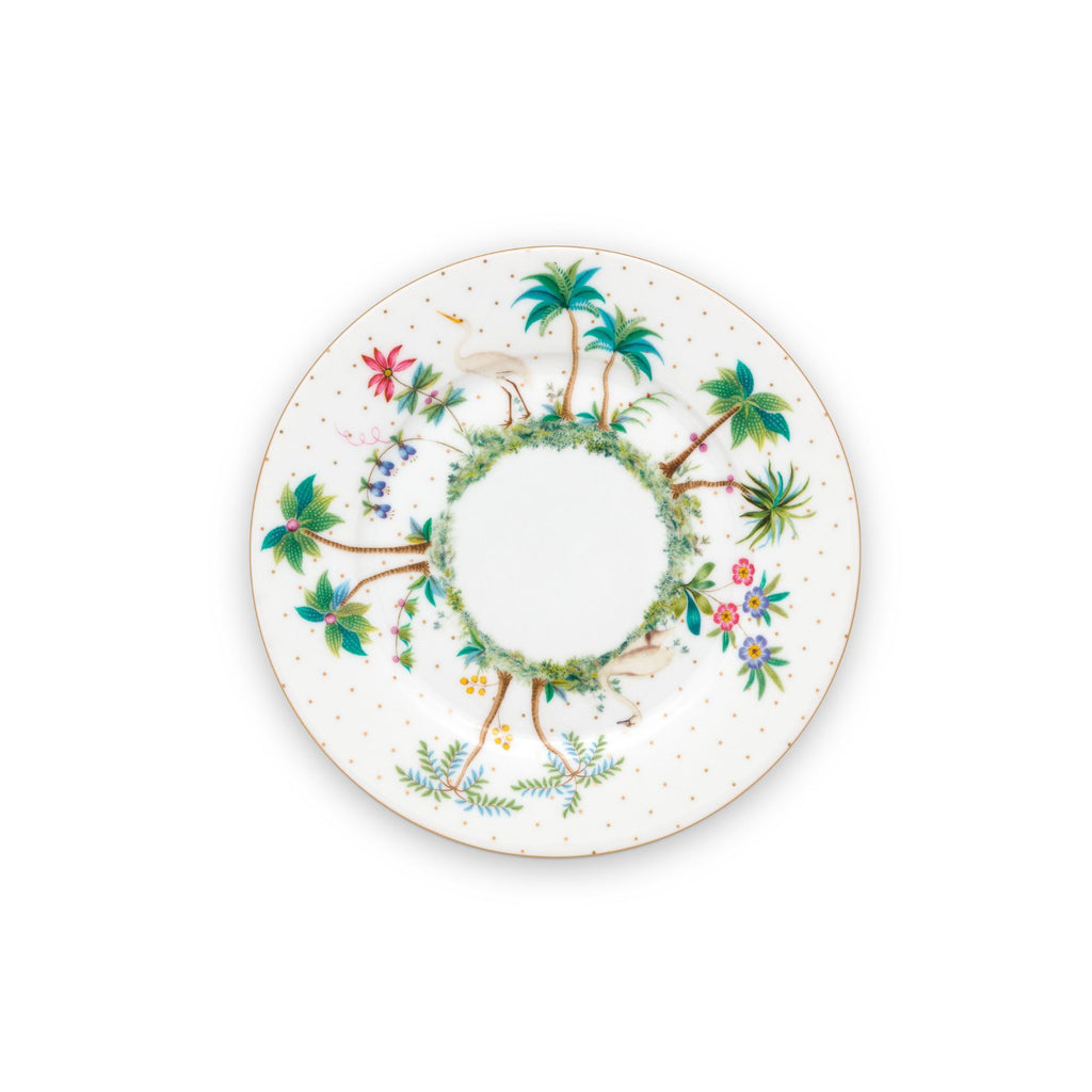 Plate Jolie Dots Gold 17cm