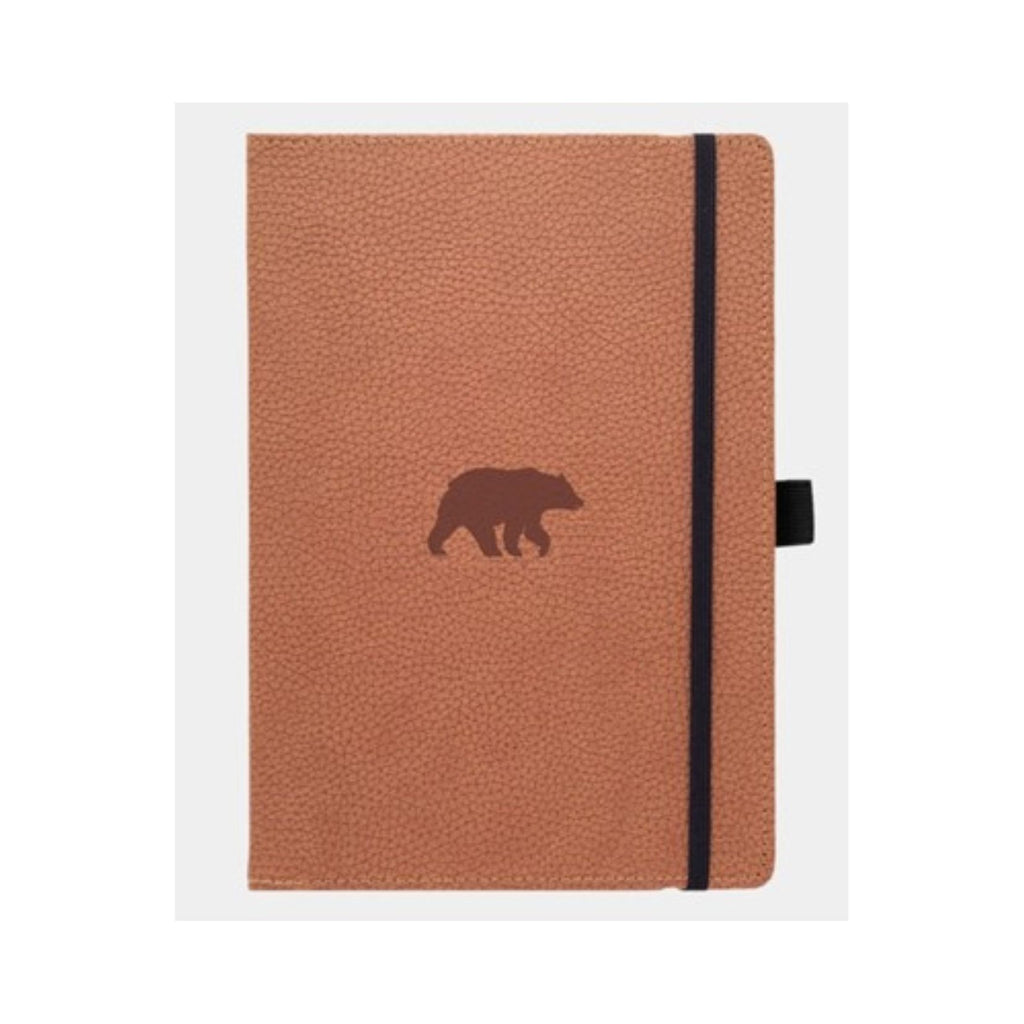 Dingbats A4 Notebook Brown Bear Lined