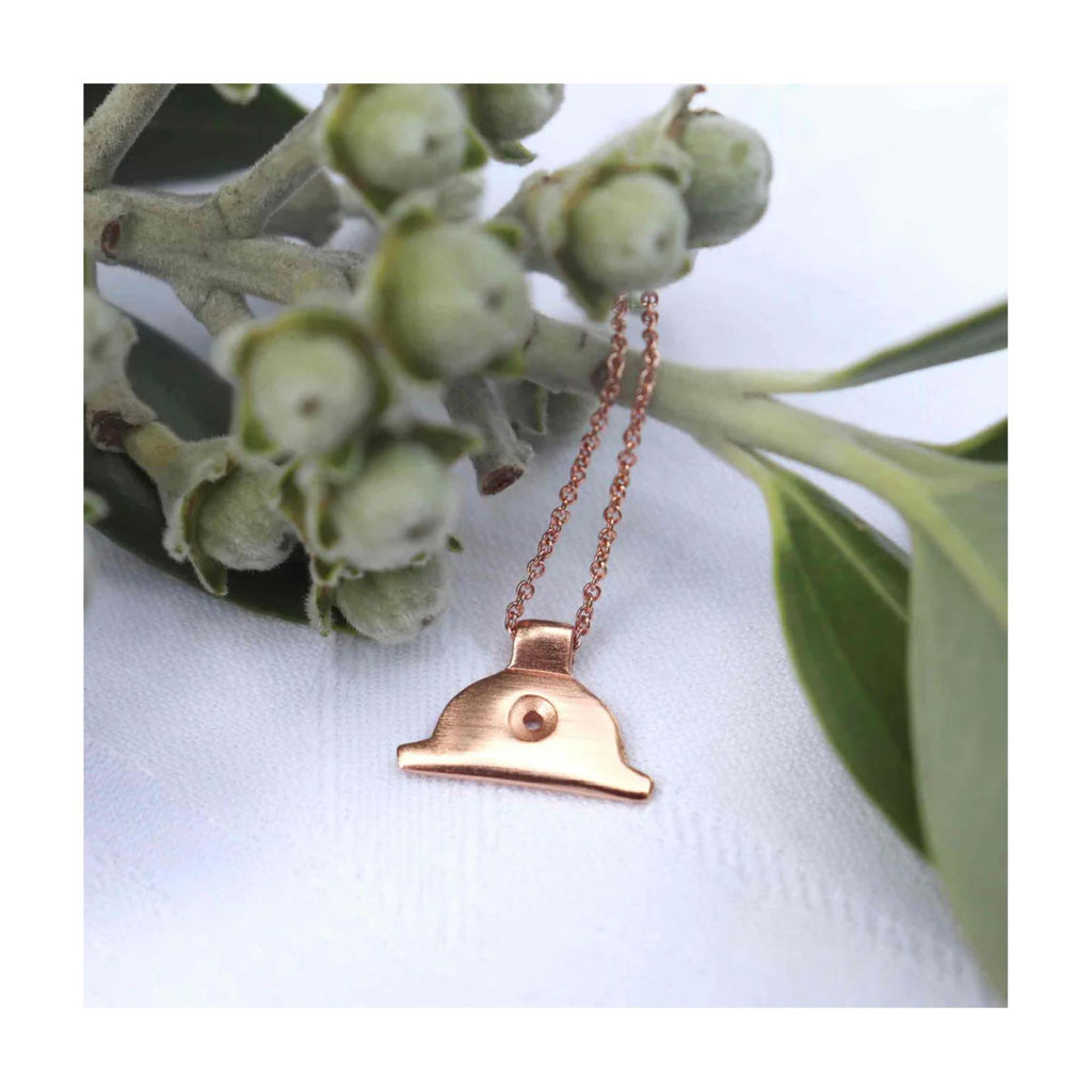 Shepherd Whistle Necklace - Rose Gold