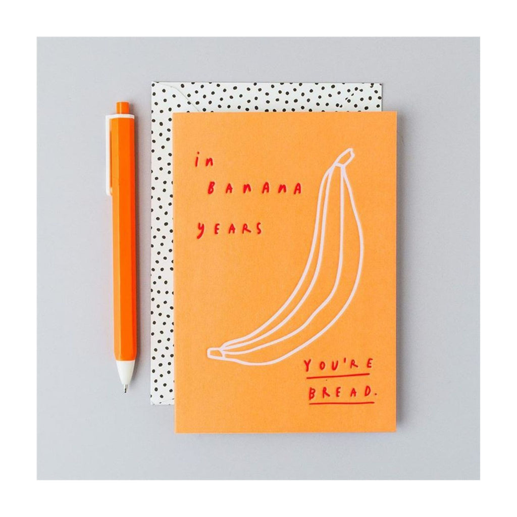 Banana Bread Greeting Card
