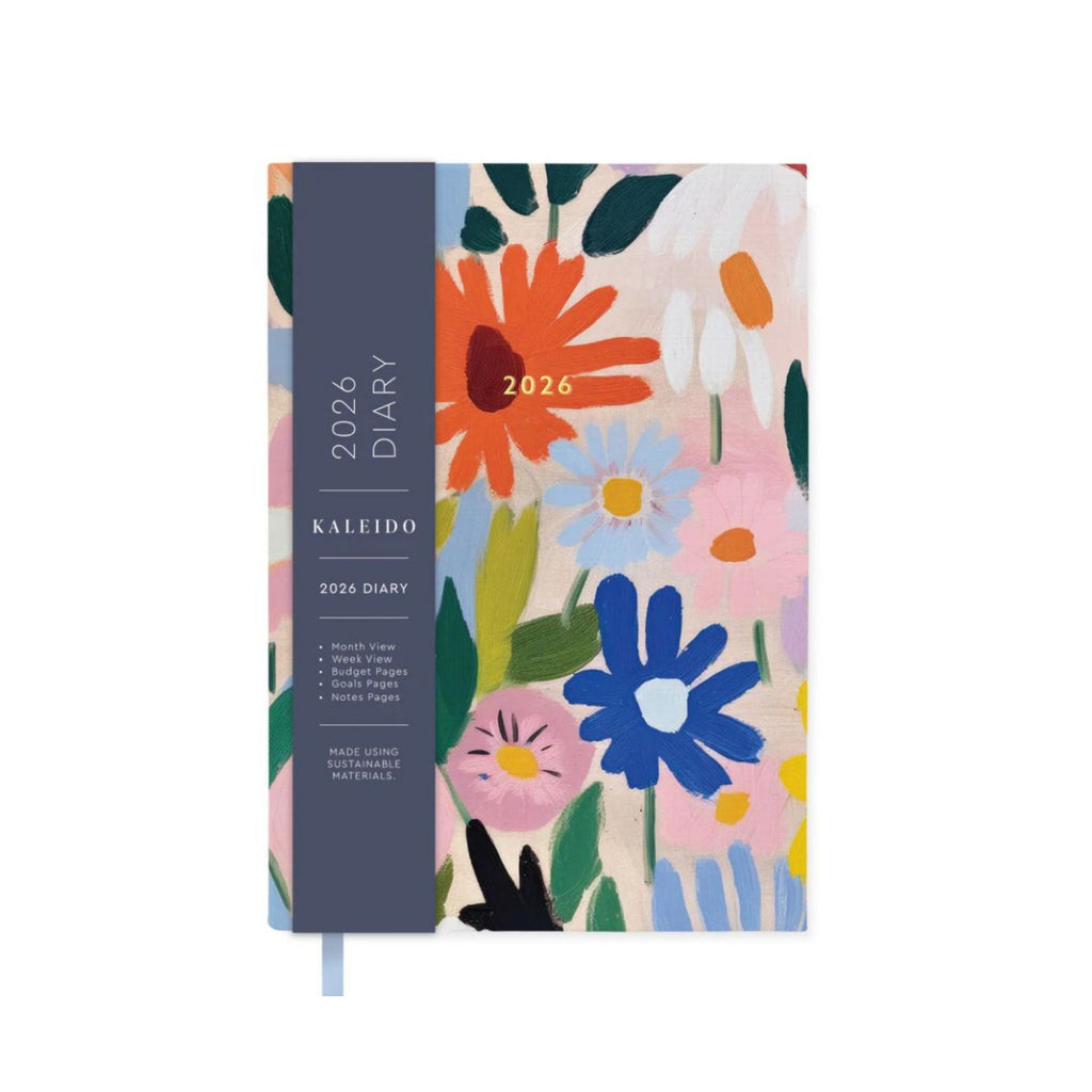 2026 Diary Kaleido A5 Gouache Floral