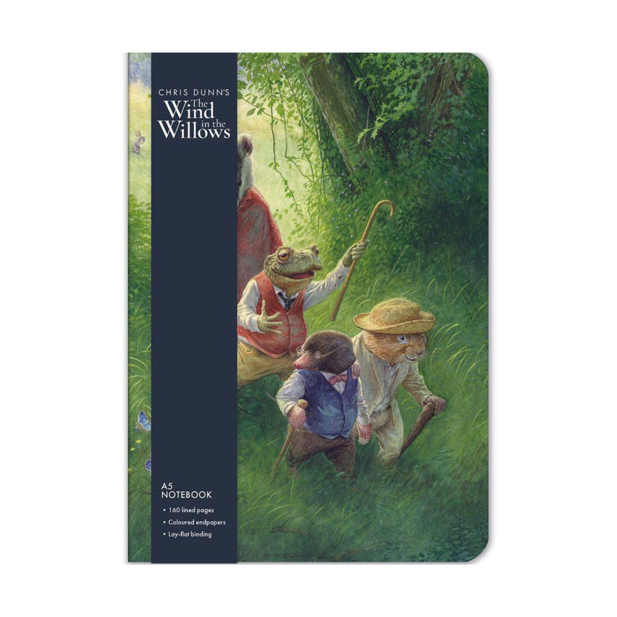 Wind & The Willows A5 Luxury Notebook