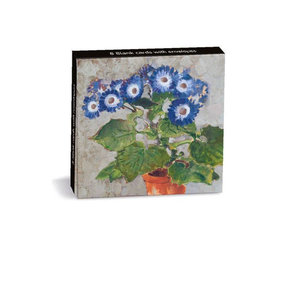 Blue Cineraria 8pkt Notecards