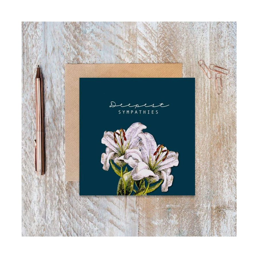 Deepest Sympathies Greeting Card