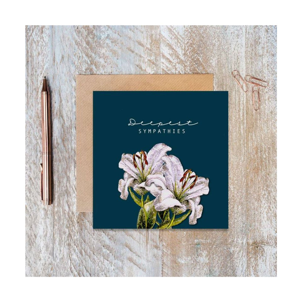 Deepest Sympathies Greeting Card