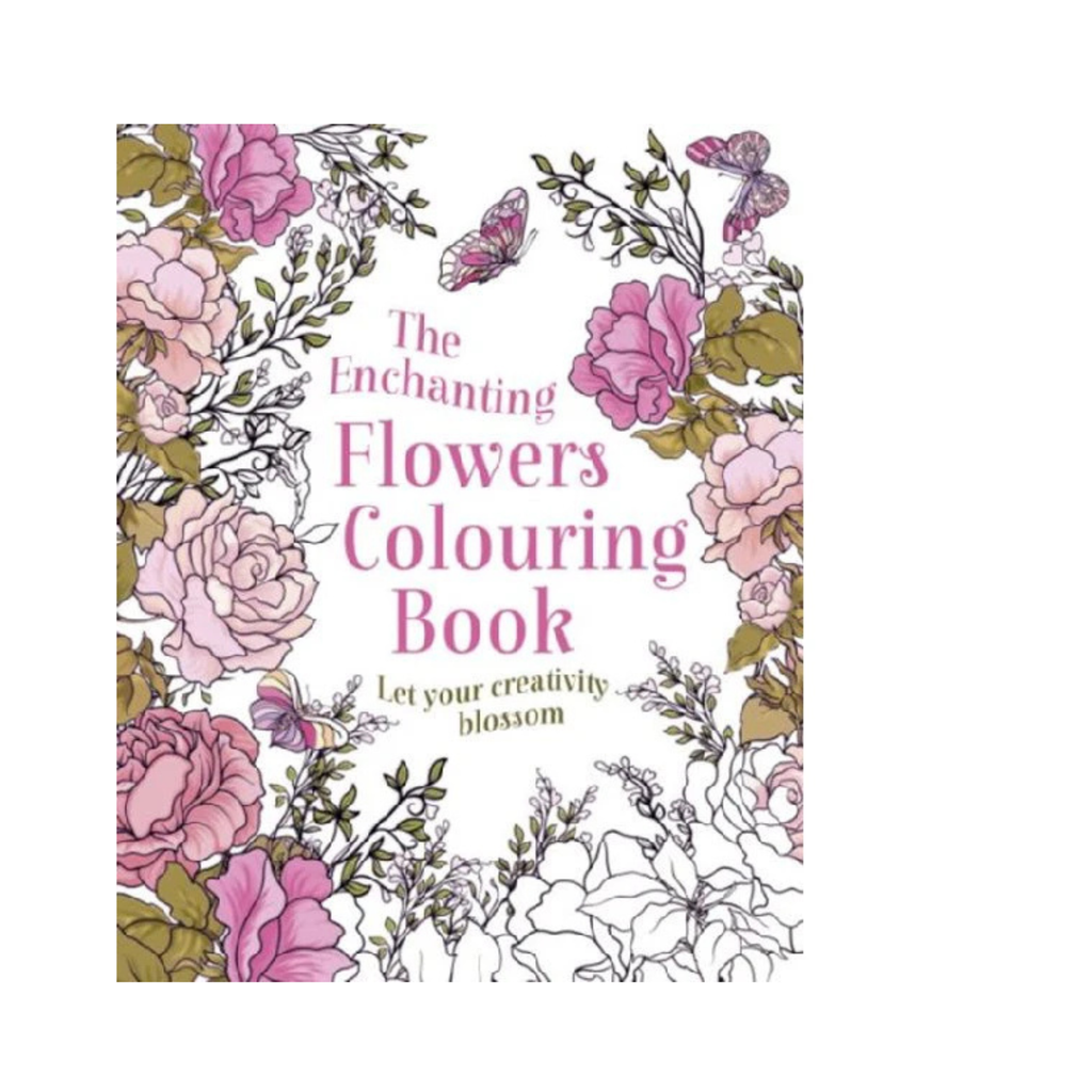 Enchanting Flowers Colouring Book, The