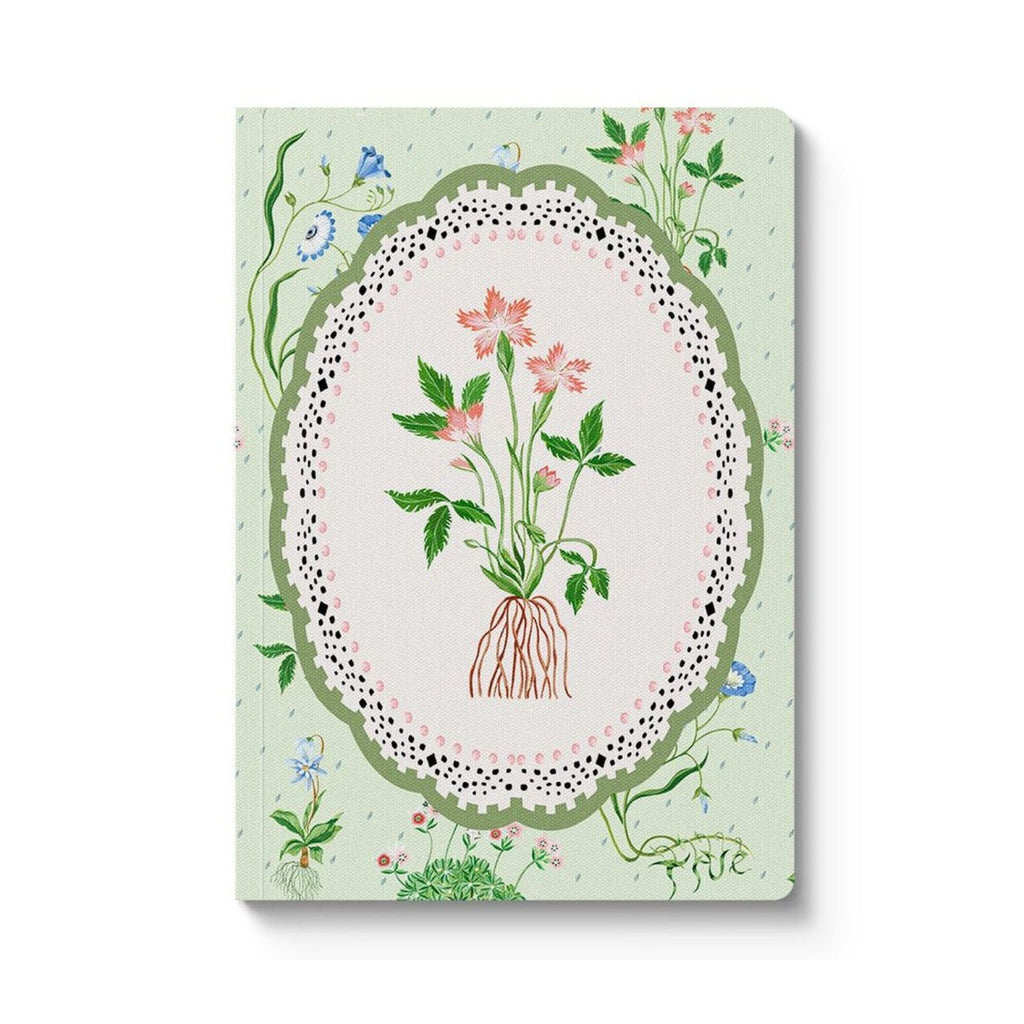 Cath Kidston A5 Green Roots Notebook