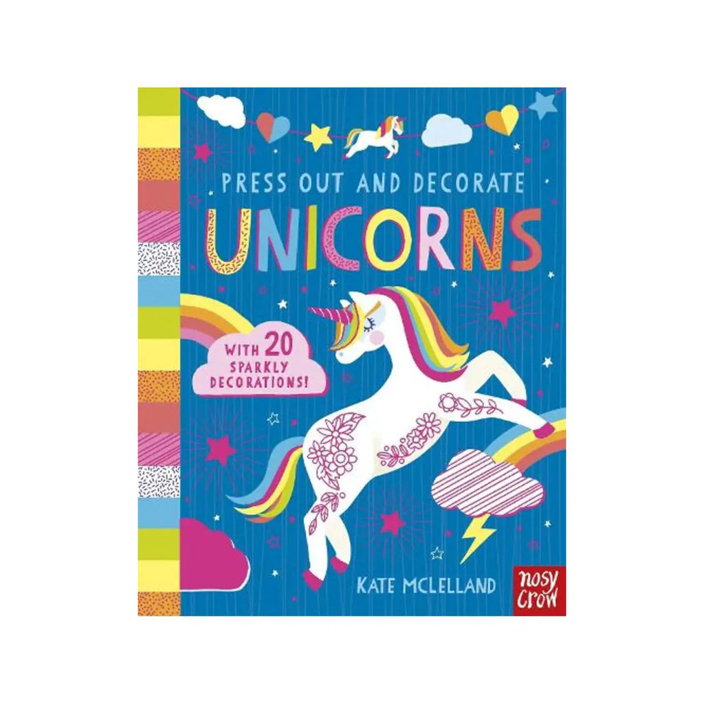 Press Out and Decorate Unicorns