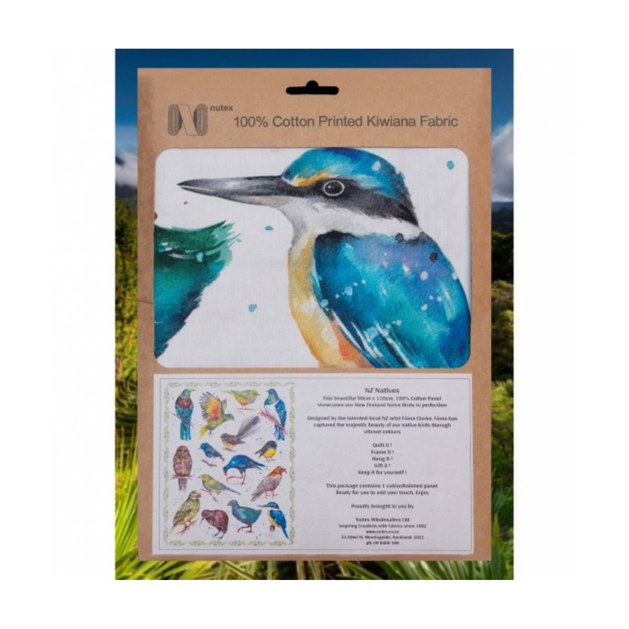 Kiwiana Panel - NZ Natives