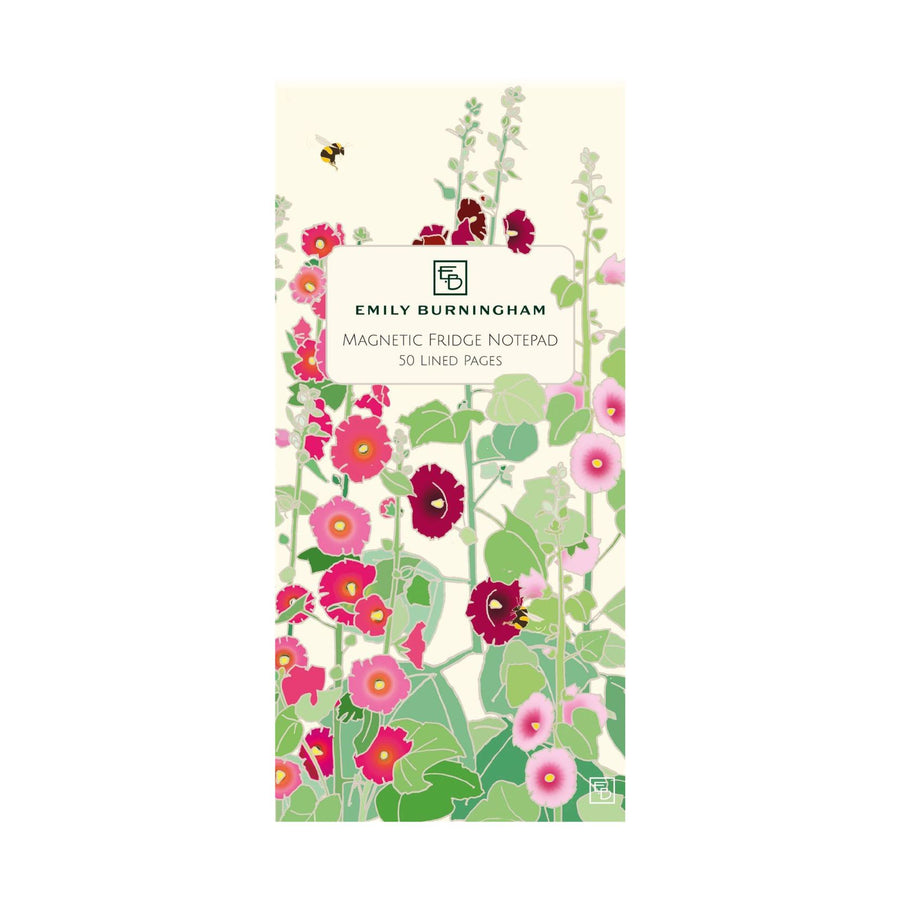 Hollyhocks Magnetic List pad