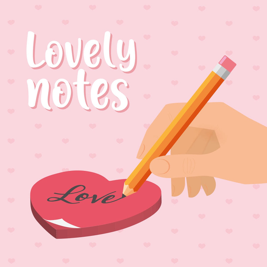 Lovely Notes, Adhesive Notepad