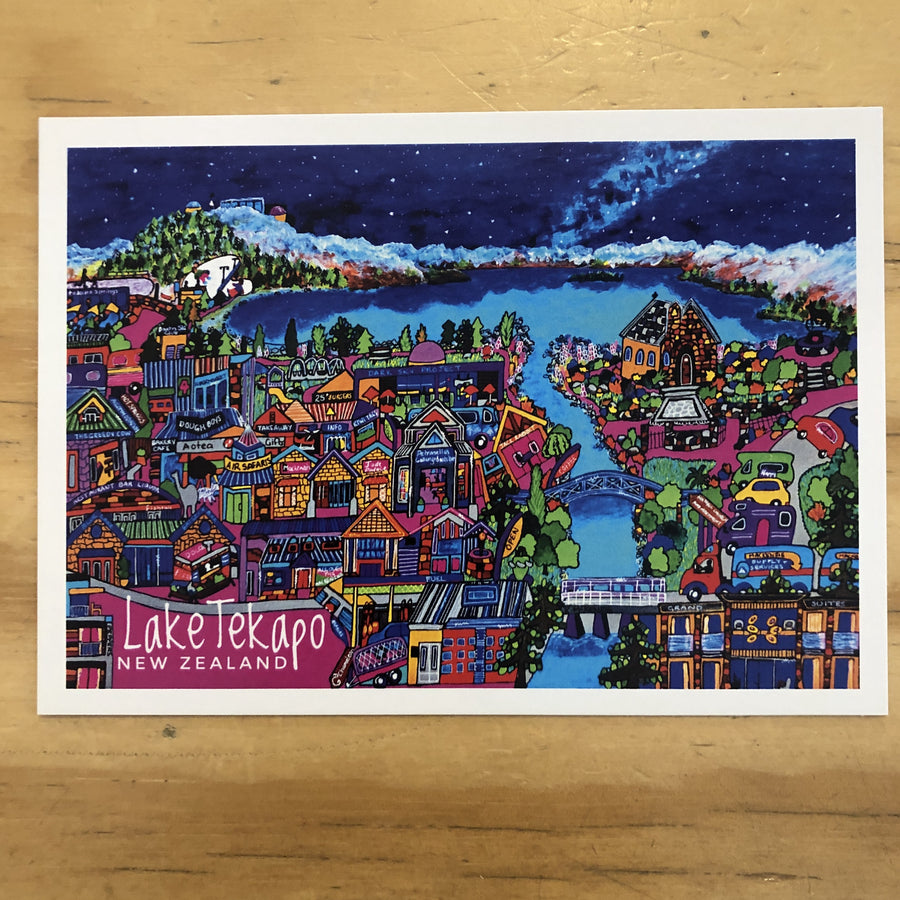 Tekapo Jigsaw Postcard