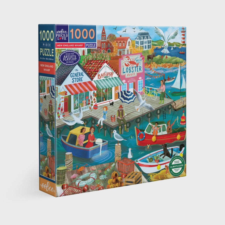 New England Wharf 1000 pc Jigsaw
