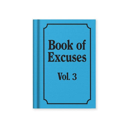 Book Of Excuses Vol3 Mini Notebook