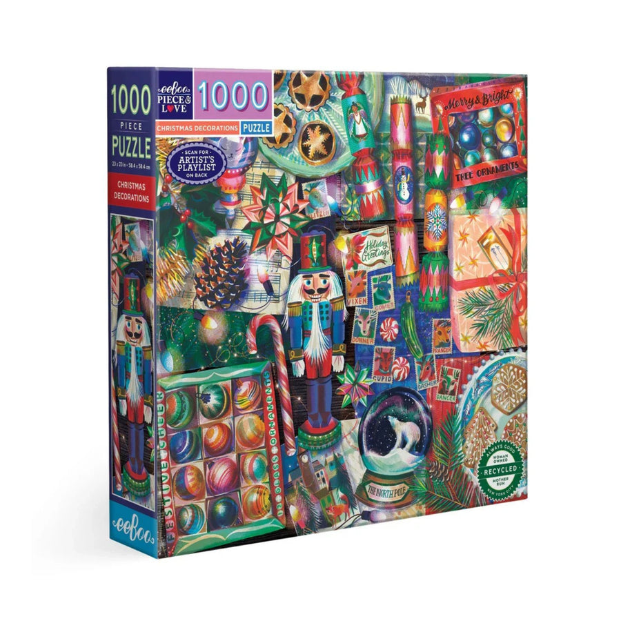Christmas Decorations 1000pc Jigsaw