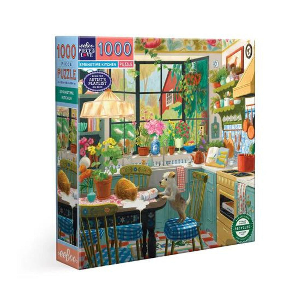 Springtime Kitchen 1000 pc Jigsaw