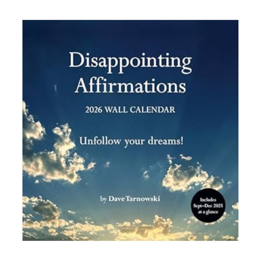 2026 Calendar - Disappointing Affirmations