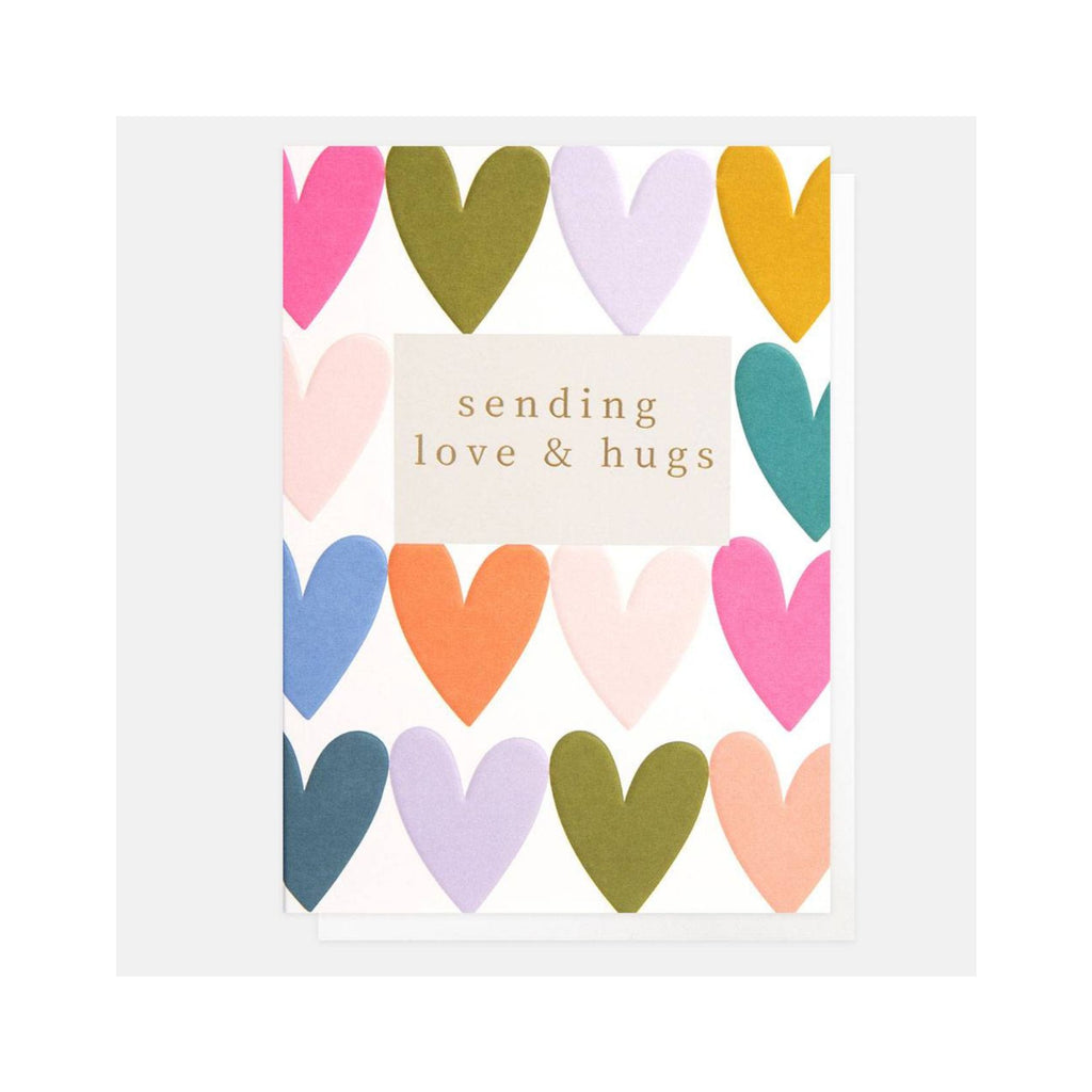 Sending Love and Hugs Greeting Card