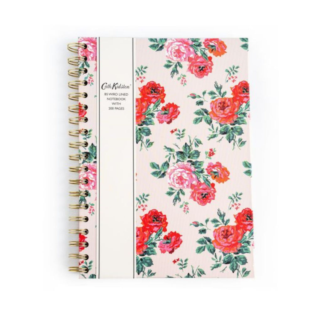 Cath Kidston A5 Cloth Cover Planner - Duck Egg Floral
