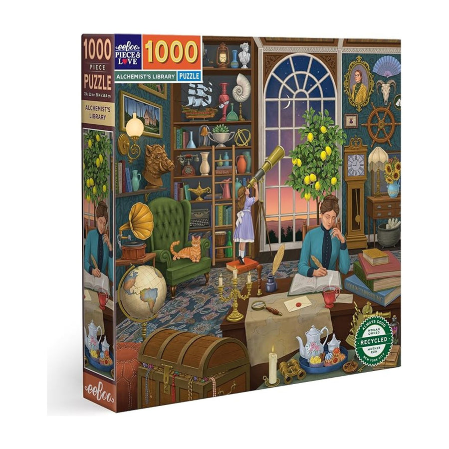 Eeboo Alchemist's Library 1000 Pc Jigsaw