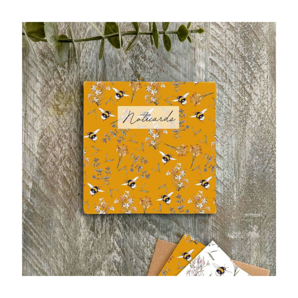 Bees & Honeysuckle 8pkt Notecards