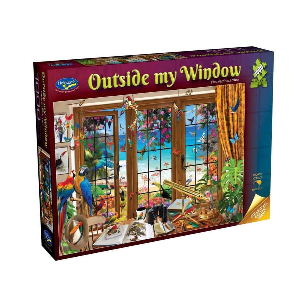 Outside My Window, Birdwatchers View 1000 pc Jigsaw