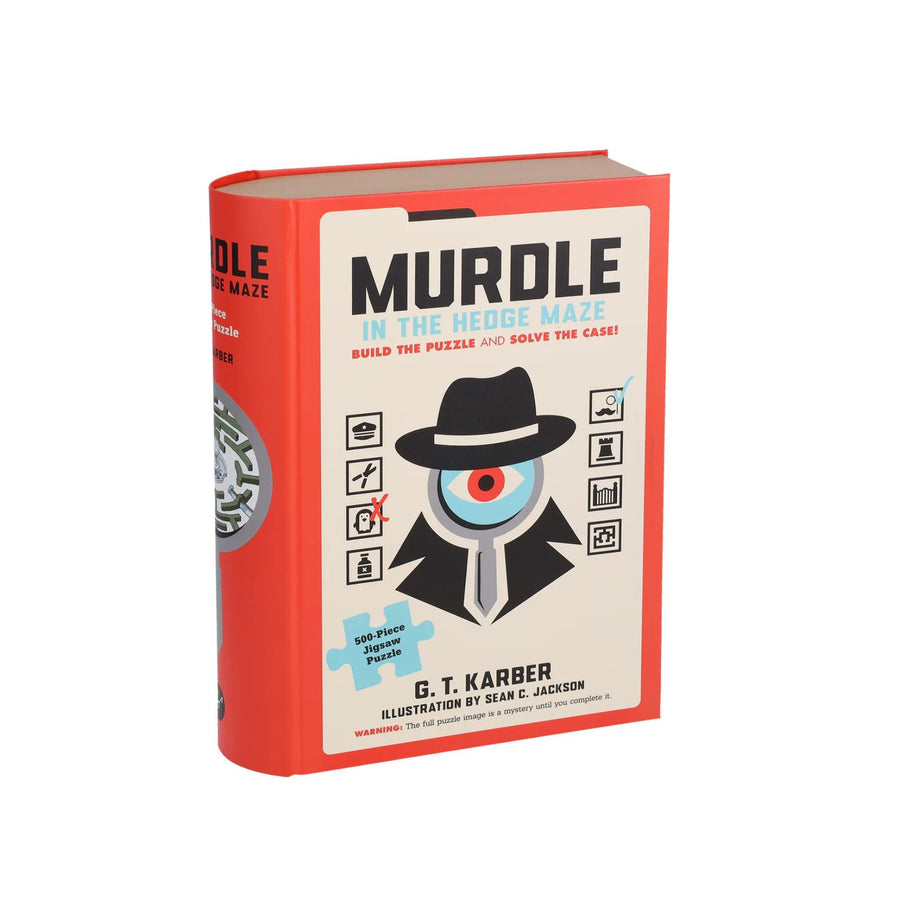 Murdle in the hedge maze 500 pc jigsaw