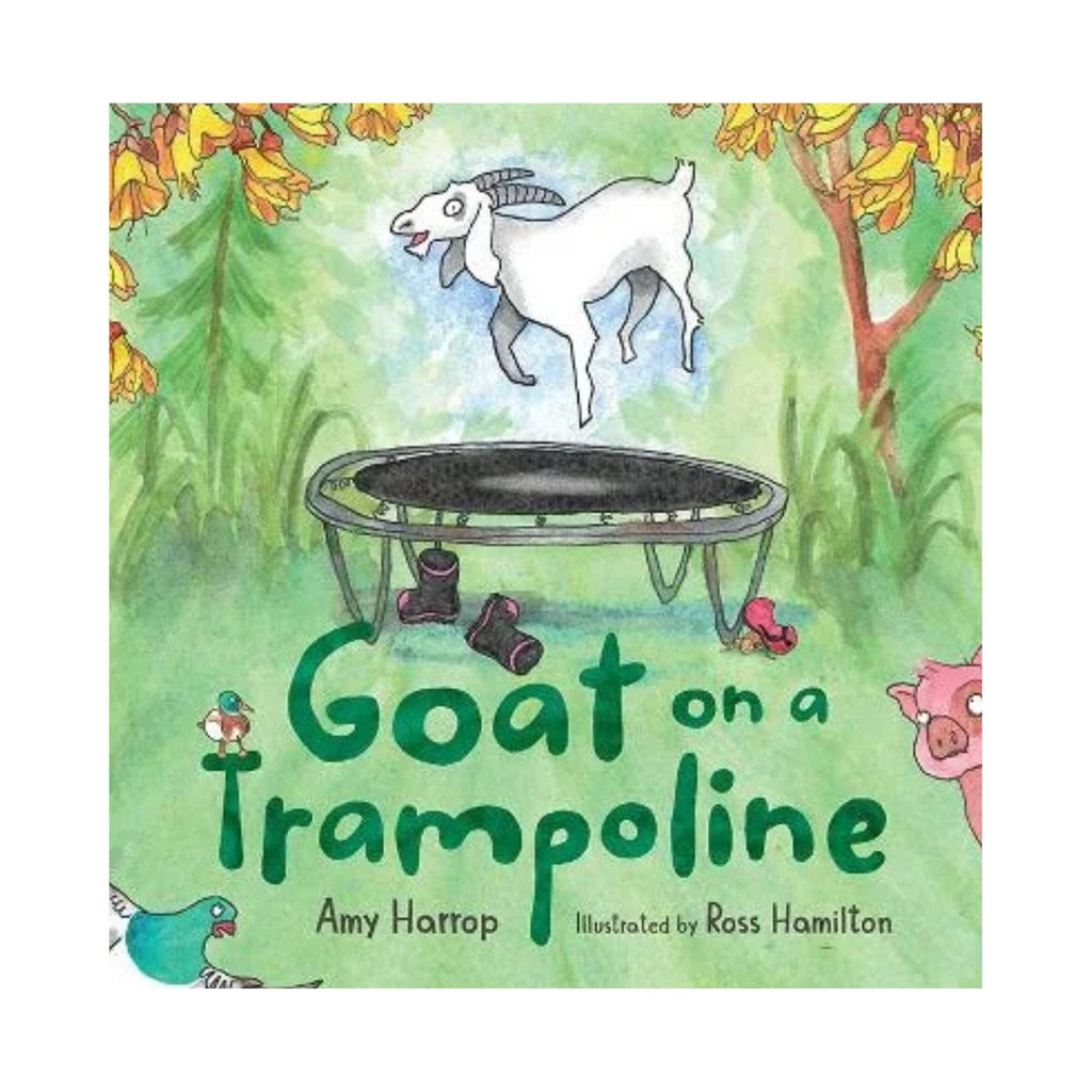 Goat On A Trampoline
