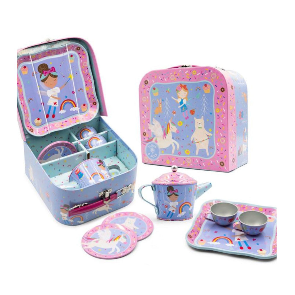 Rainbow Fairy 7pce Tea Set