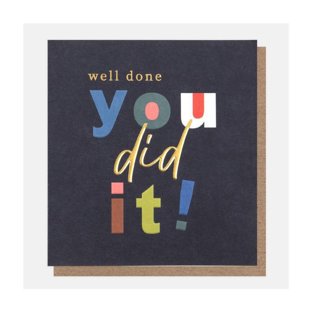 Well Done Greeting Card