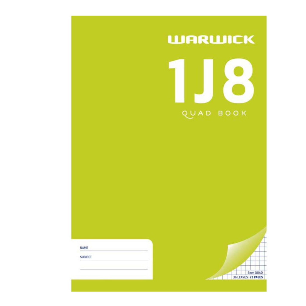 Warwick 1J8 Exercise Book