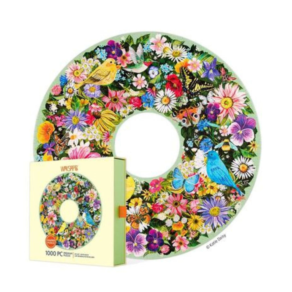 Spring Floral Wreath 1000pc Jigsaw