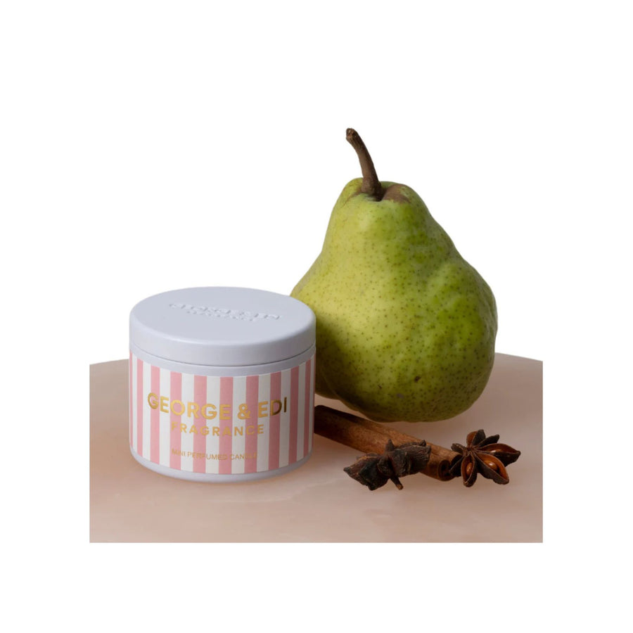 G&E Mini Candle In A Tin - French Pear