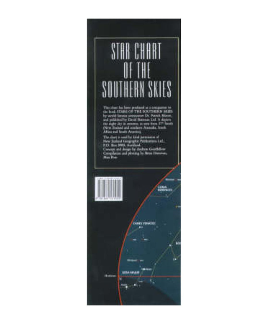 Star Chart of the Southern Sky