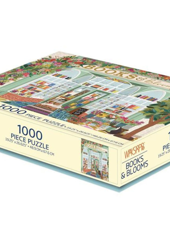 Books & Blooms 1000pce Jigsaw