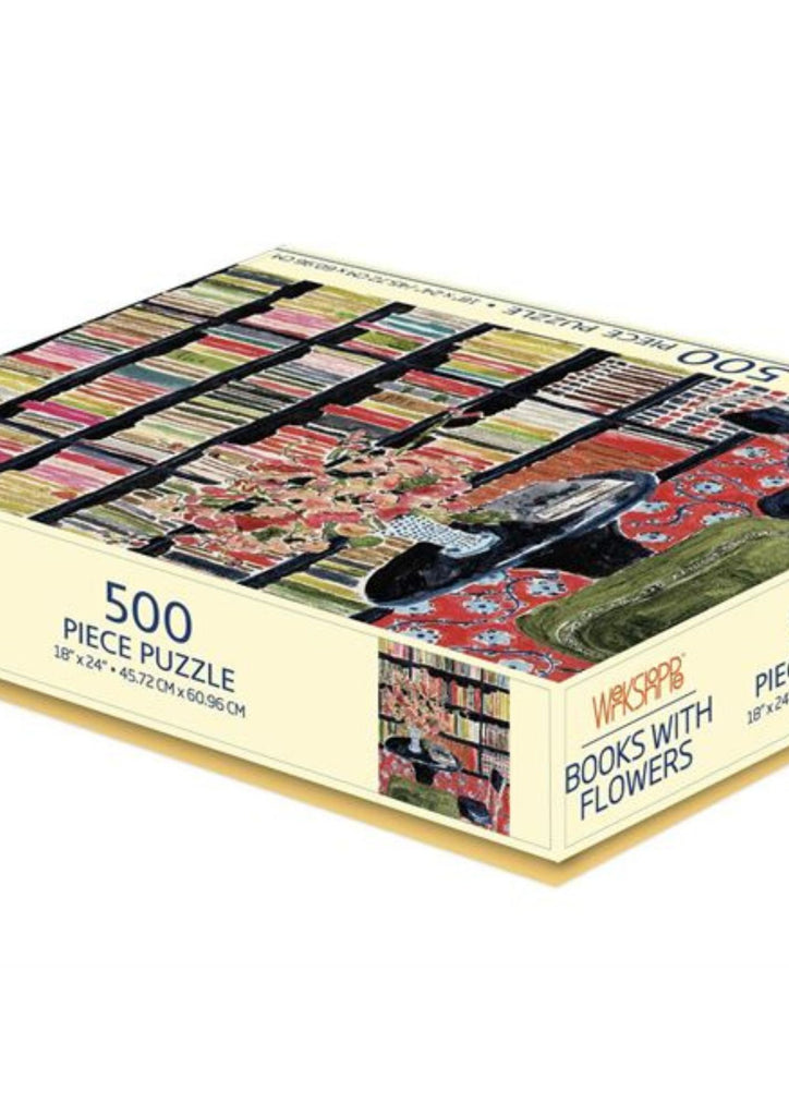 Book with Flowers 500pce jigsaw