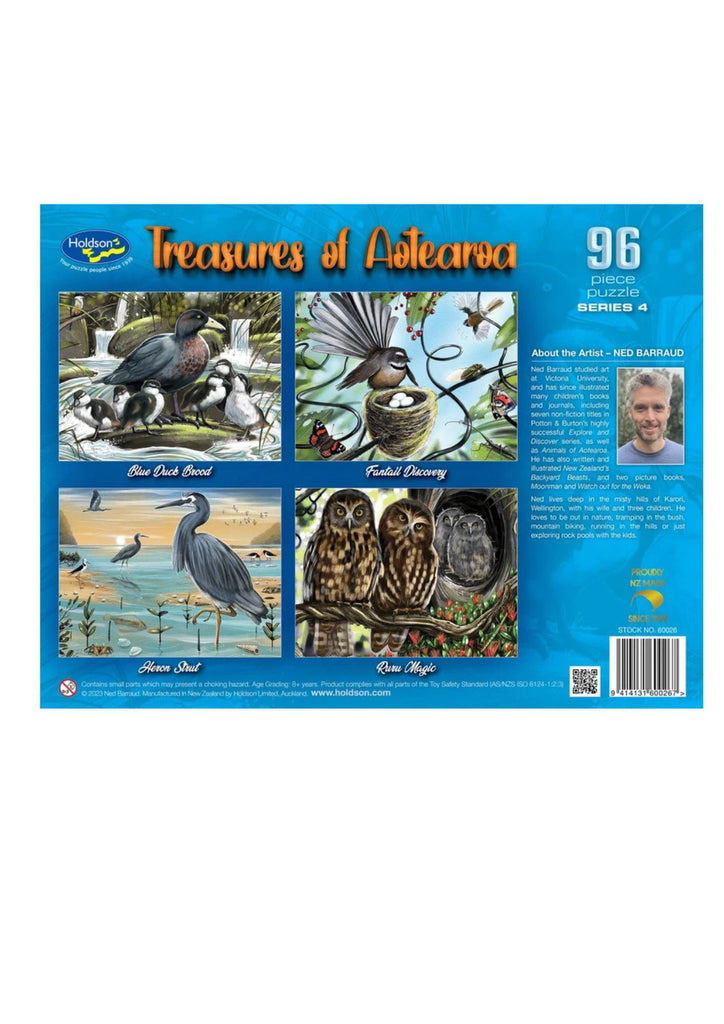 Treasures of Aotearoa S4 96pc Jigsaw