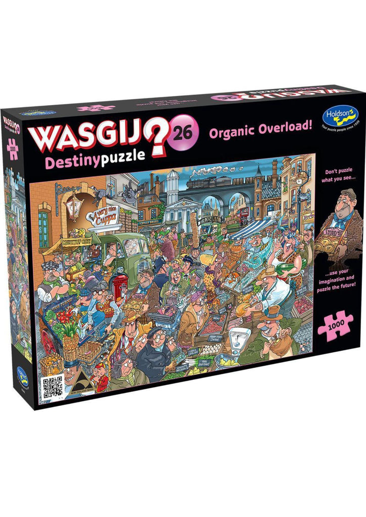 Wasgij Jigsaw 1000pc - Organic Overload