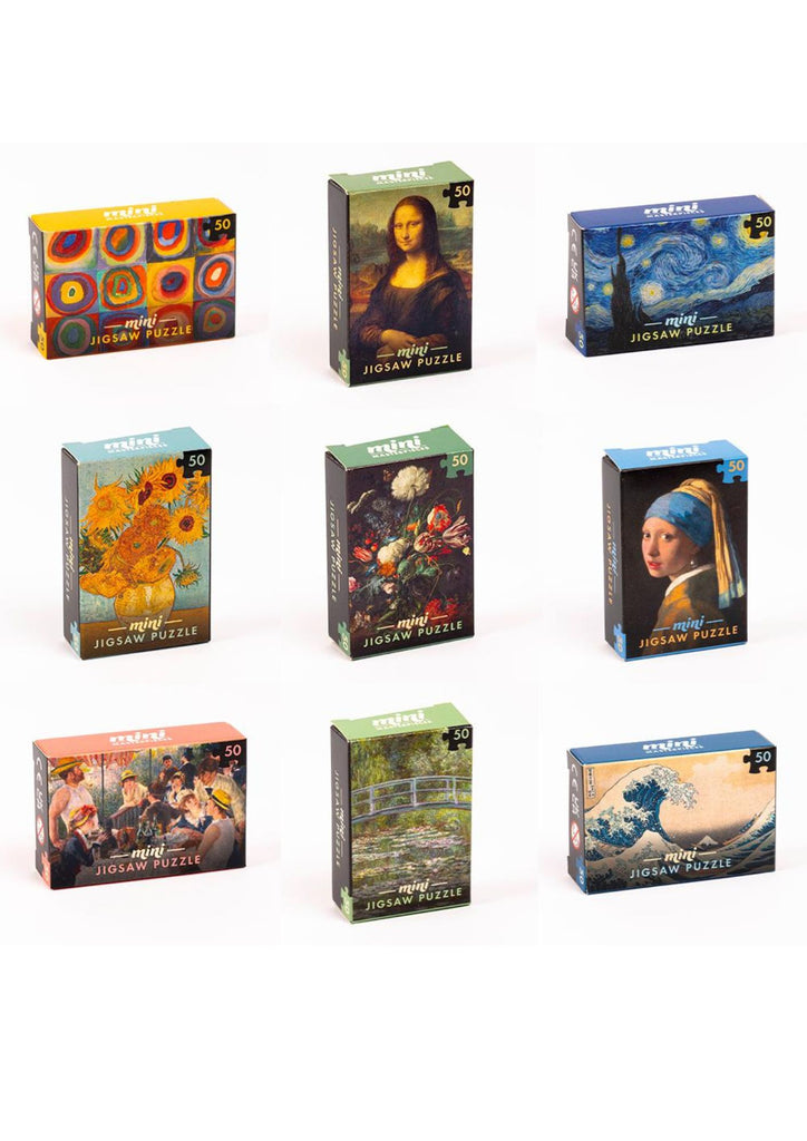 Mini Masterpieces Jigsaw Puzzles 50 pc