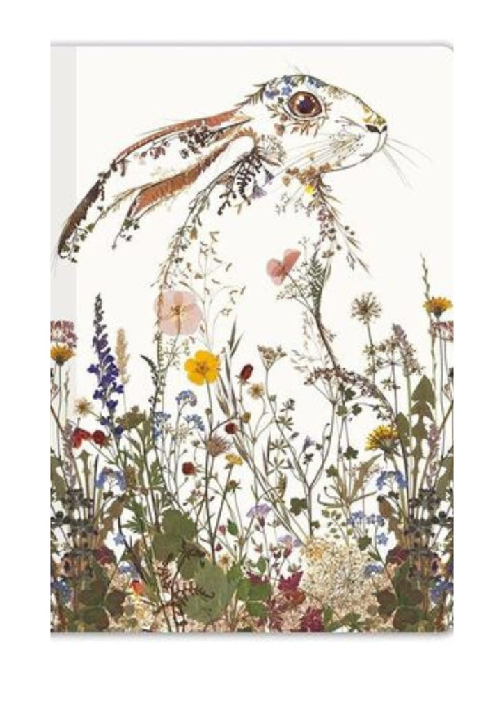 Wildflower Hare Mini Notebook