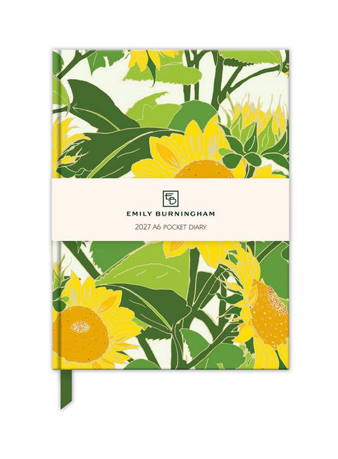 2027 Pocket Diary - Sunflowers