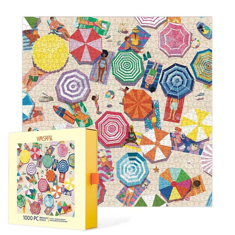 Beach Day 1000 pc Jigsaw