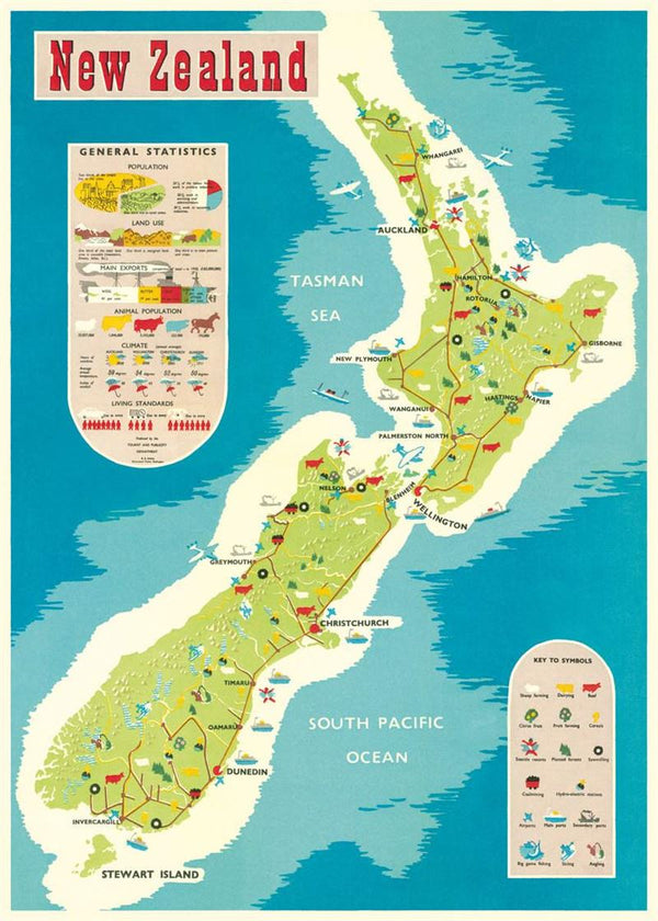NZ Map Wrap
