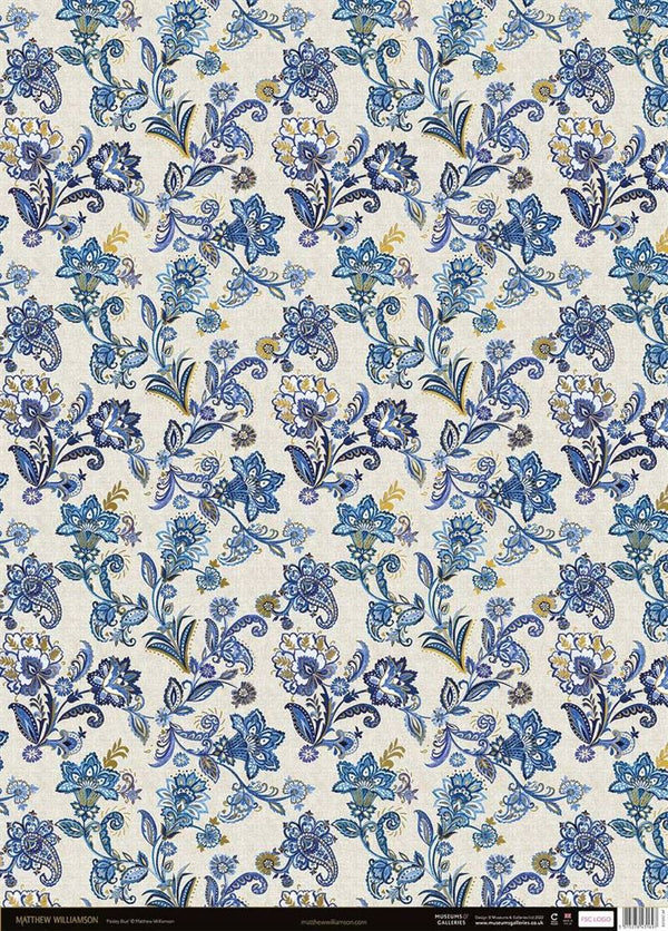 Paisley Blue - Wrap