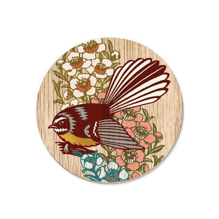 Screenprint Fantail Coaster