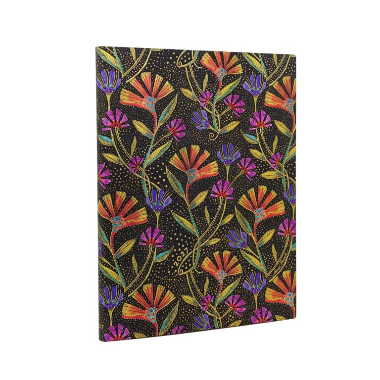 2027 Wild Flowers Ultra 12-Month Softcover Dayplanner