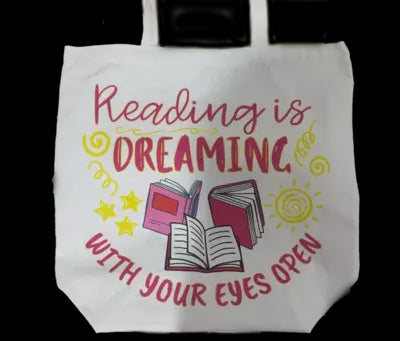 Reading is Dreaming tote bag