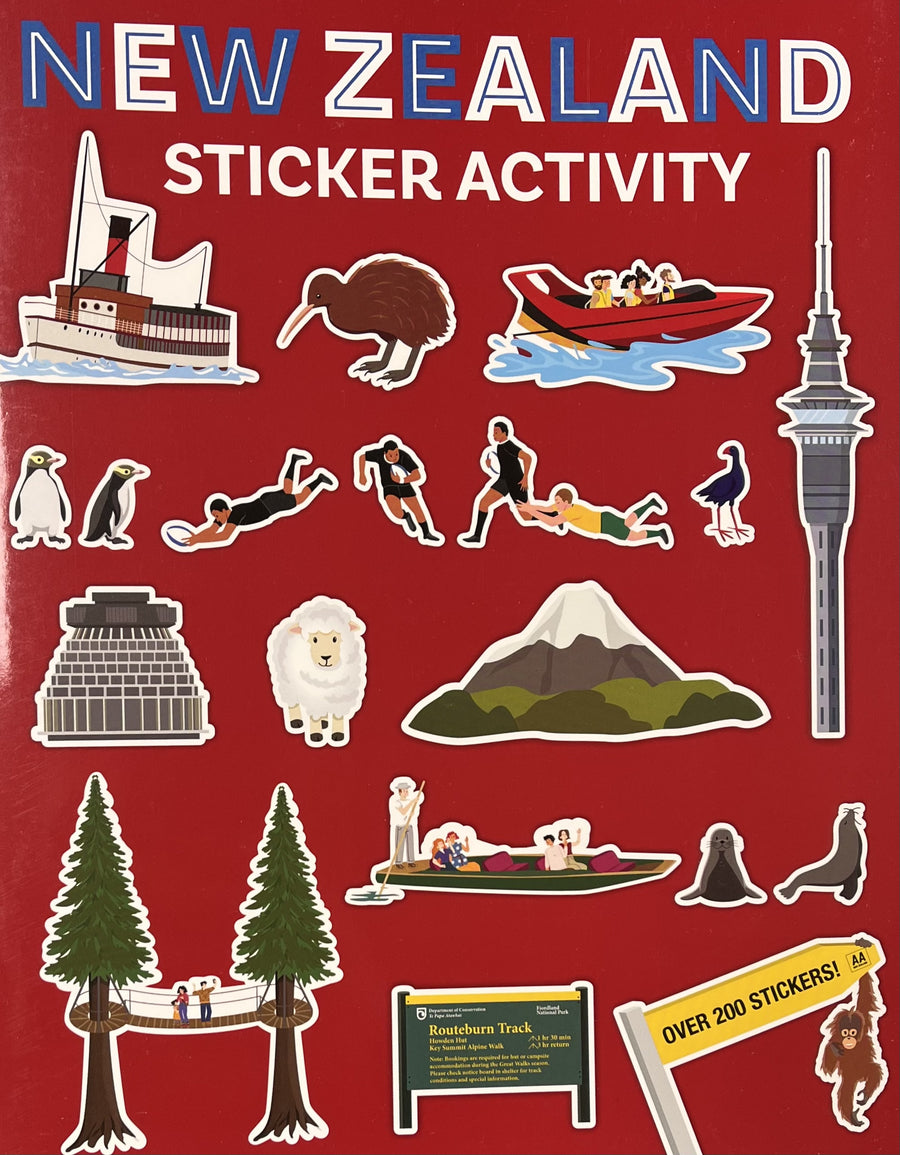 New Zealand Sticker Activity Book