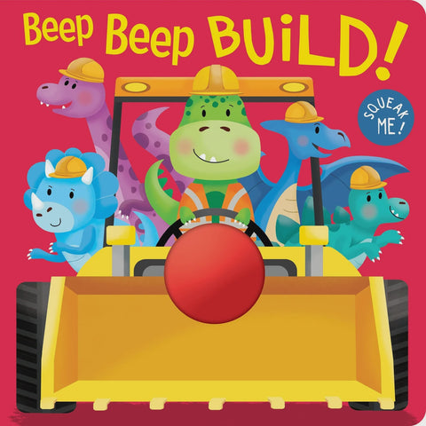 Squeak Me Beep Beep Build Board Book
